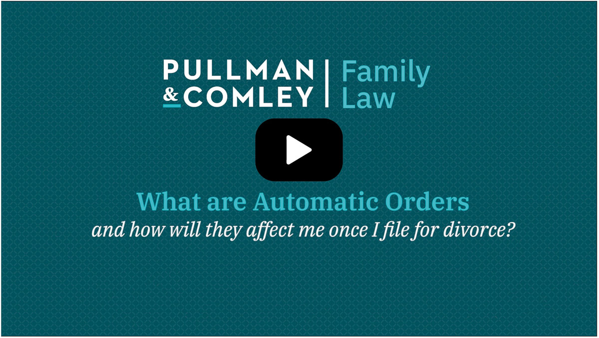 What Are Automatic Orders and How Will They Affect Me Once I File for Divorce?